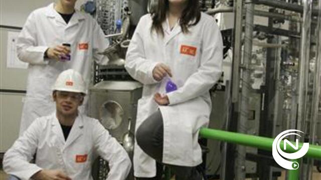 Thomas More : labo industriële chemie  vernieuwd met steun van Janssen Pharmaceutica