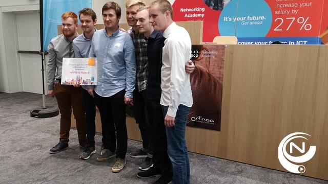 Studenten van de Geelse IT-Factory winnen Cisco Benelux Hackathon 