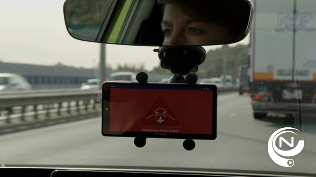 Vlaanderen pioniert met gepersonaliseerde waarschuwingen voor spookrijders via Smartphone-app