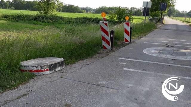 Vandalen breken tractorsluis Wiekevorst-Morkhoven af