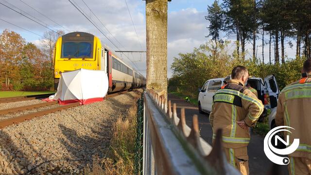 Fietsster (77) gegrepen door trein aan Binnenheide Bouwel - update