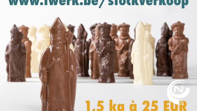 TWERK houdt online stockverkoop : 'Nog 40.000 Sintjes en Pietjes mogen de deur uit'