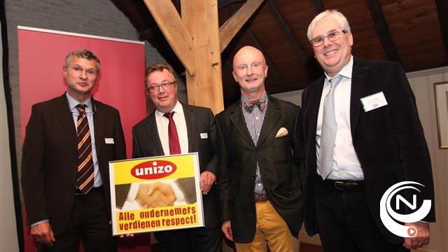 Unizo : logo 'Ondernemers verdienen respect' voor Kempens topondernemer Jan Van Eyck