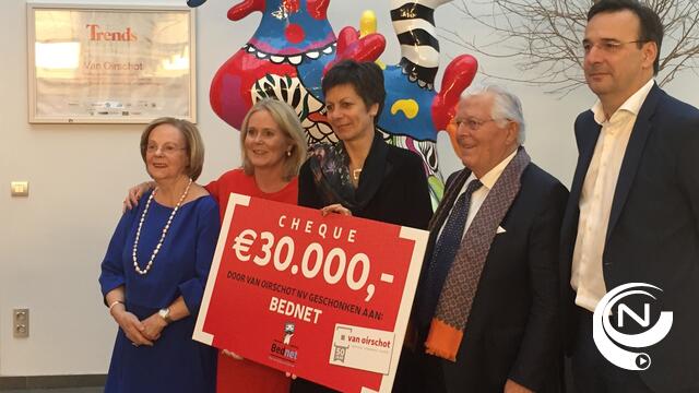 Van Oirschot zamelt €30.000 in voor Bednet