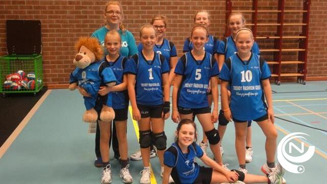 Volleybal : miniemen meisjes 1 VC Olen zijn al kampioen 