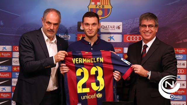 Rode Duivel Vermaelen tekent voor 5 jaar bij FC Barcelona