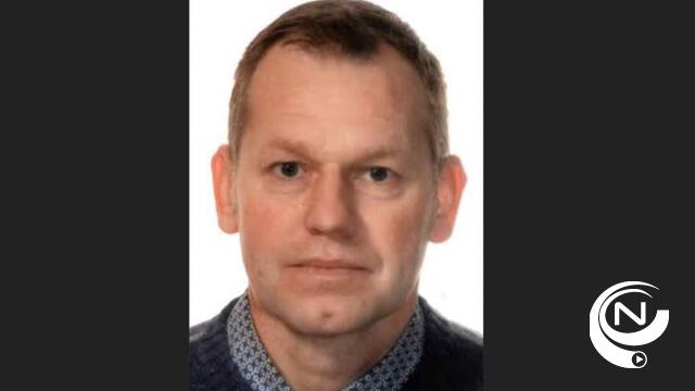 Politie op zoek naar vermiste Karel Van Tendeloo (49) uit Kasterlee