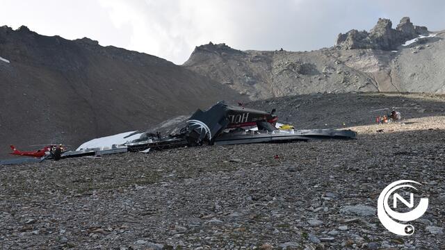  20 doden bij crash historisch vliegtuig in Alpen Zwitserland