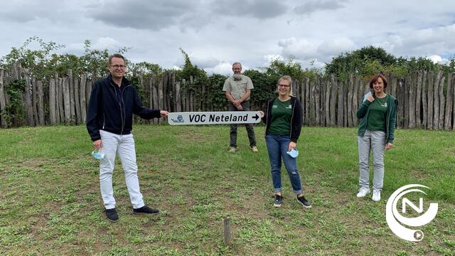 Gemeente Herenthout voorziet nieuwe bewegwijzering naar VOC Neteland