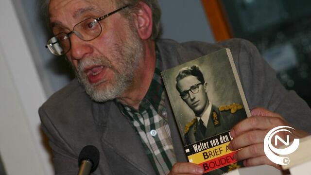 Schrijver Walter Van den Broeck viert op paasmaandag 75e verjaardag 