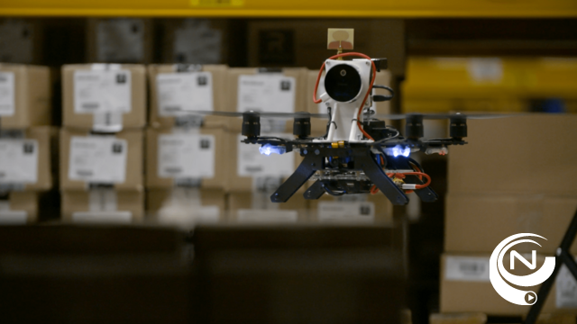 Flanders Make ontwikkelt vliegende robots voor de logistiek en landbouw