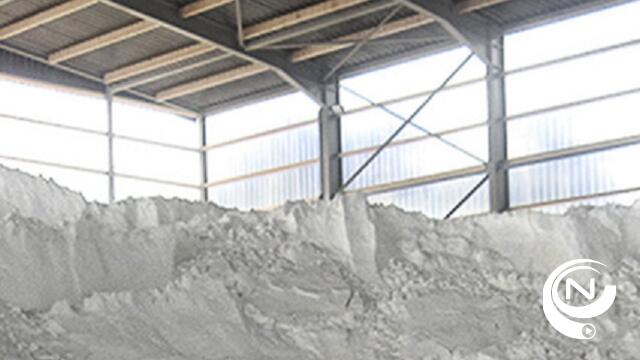 Strooidiensten staan met 108 ton zout klaar voor eerste winterprik 