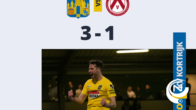 KVC Westerlo doet nog altijd mee voor Play-off I, Kortrijk moet naar beneden blijven kijken : 3-1