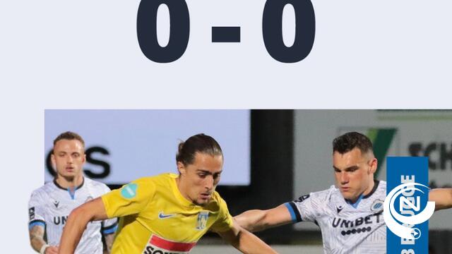 Club Brugge stapelt de missers op bij KVC Westerlo : 0-0