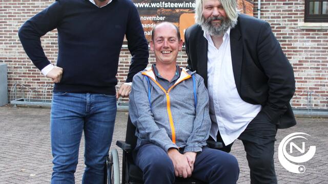 Winters Wolfstee met goed hart voor ALS en Kris Van Reusel
