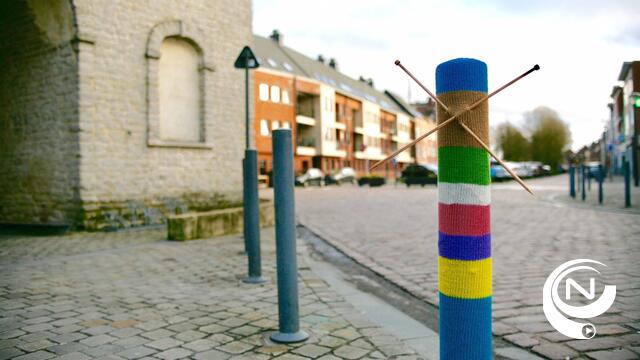  Herentalse Wollemeisjes pakken stad in met kleurrijk breiwerk