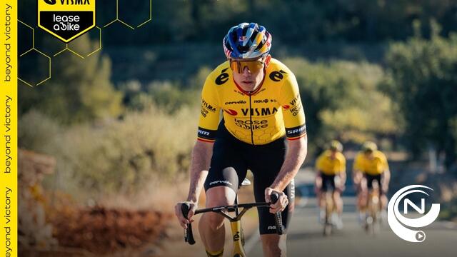 Wout van Aert blijft voor de rest van zijn carrière bij Visma-Lease a Bike:"True love lasts forever"