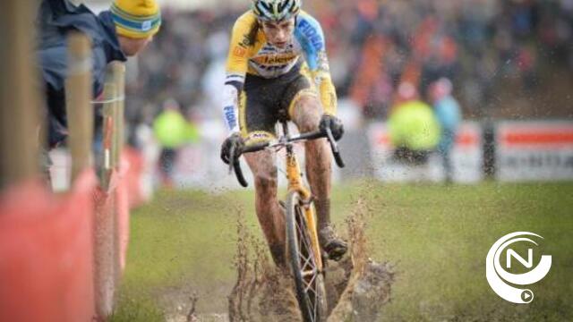 Sven Nys wint Jaarmarkcross in Niel, Wout Van Aert uit Lille 2e 