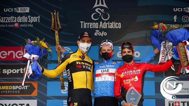 Wout Van Aert blaast Küng en Ganna weg en eindigt 2e in Tirreno-Adriatico 