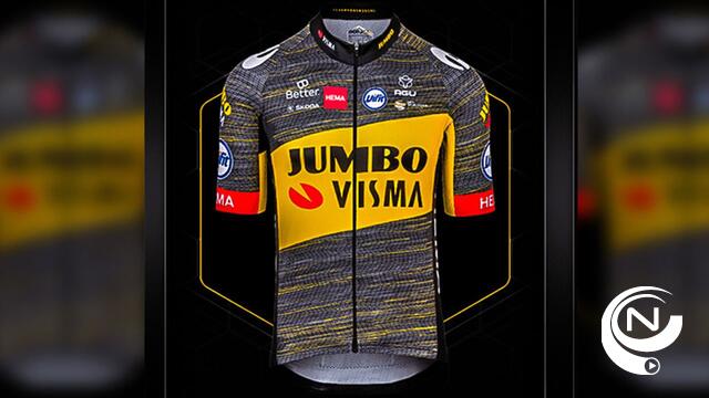Dit is het nieuwe shirt van Wout van Aert en co voor de Tour de France