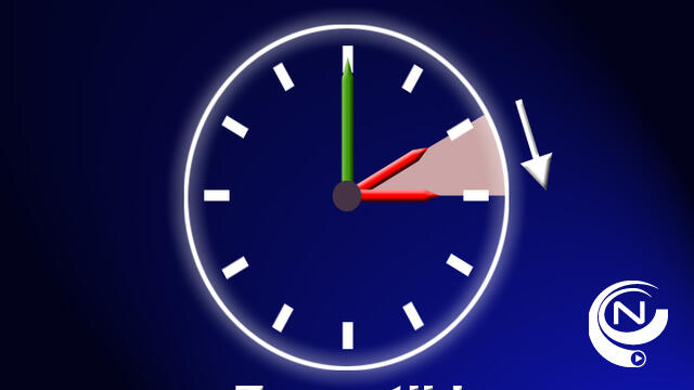 Zomertijd zaterdagnacht om 02u, klok 1 uur vooruit zetten