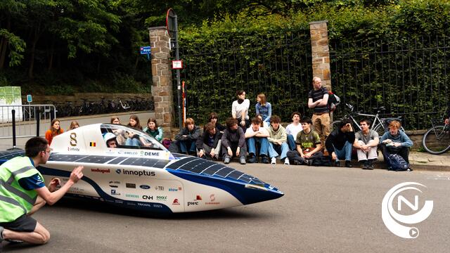 Belgisch Solar Team doet de ultieme test op Vlaamse wegen