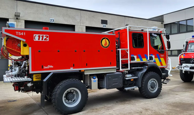 Brandweer Taxandria bosbrandweerwagen 