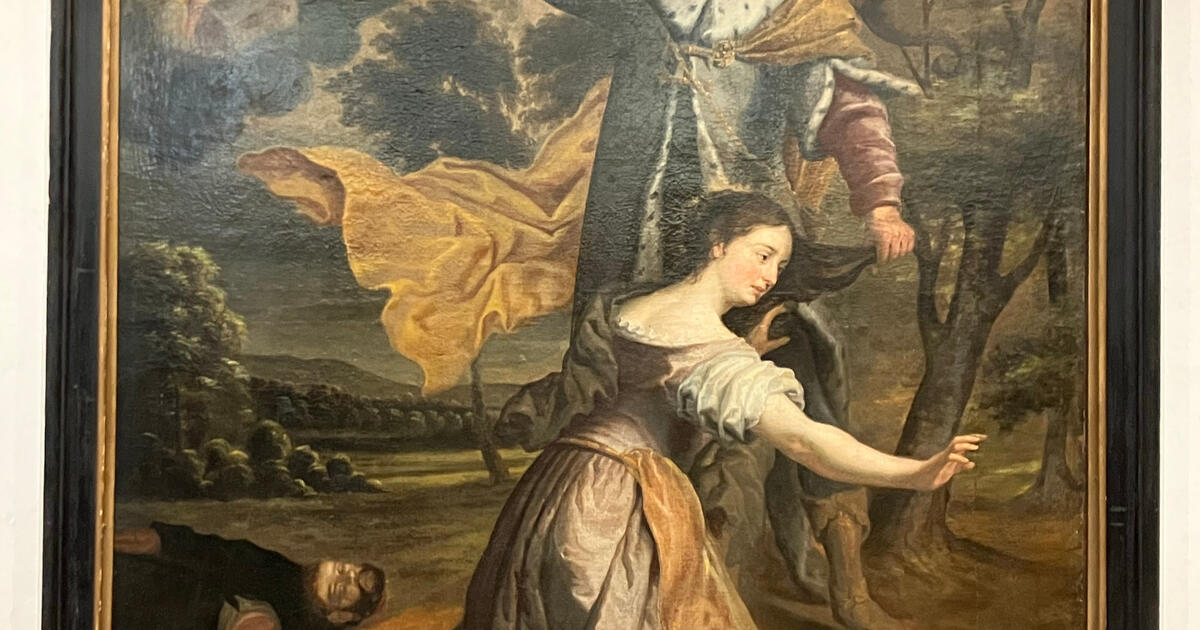 Schilderij Marteldood SintDimpna