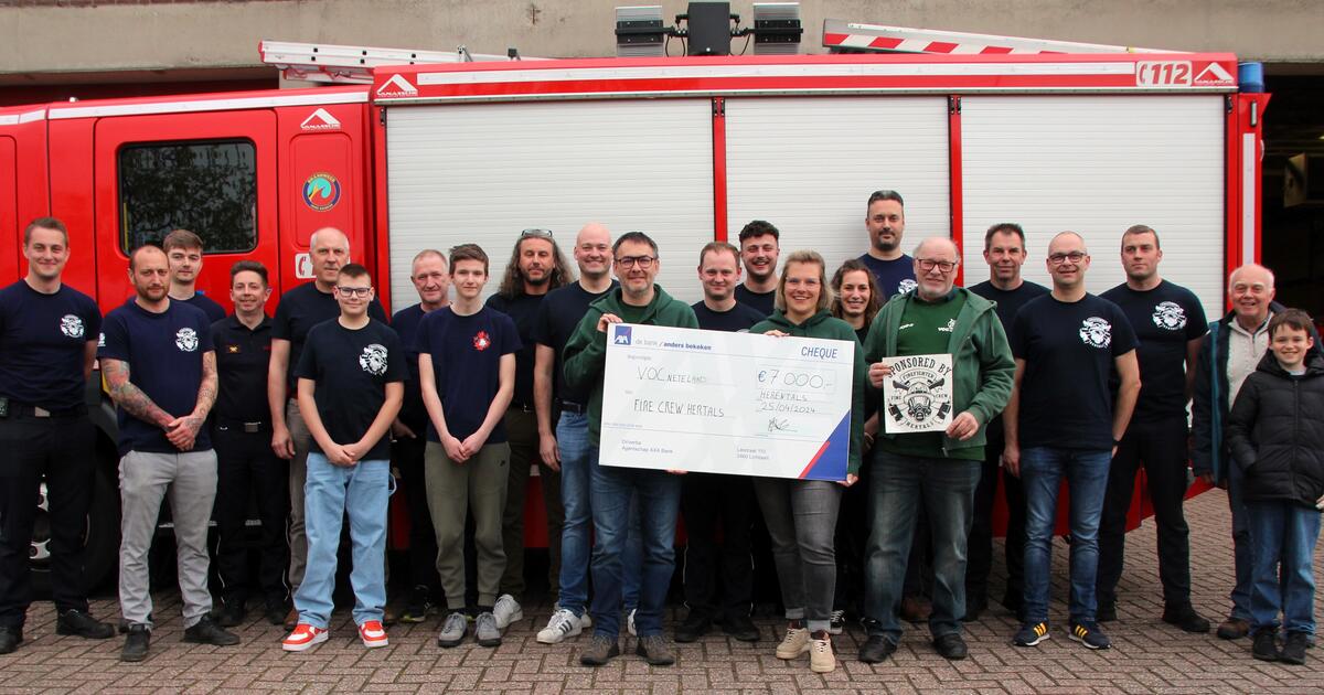 Fire Crew Hertals Brandweer Kempen post Herentals : €7.000 voor VOC Herentals