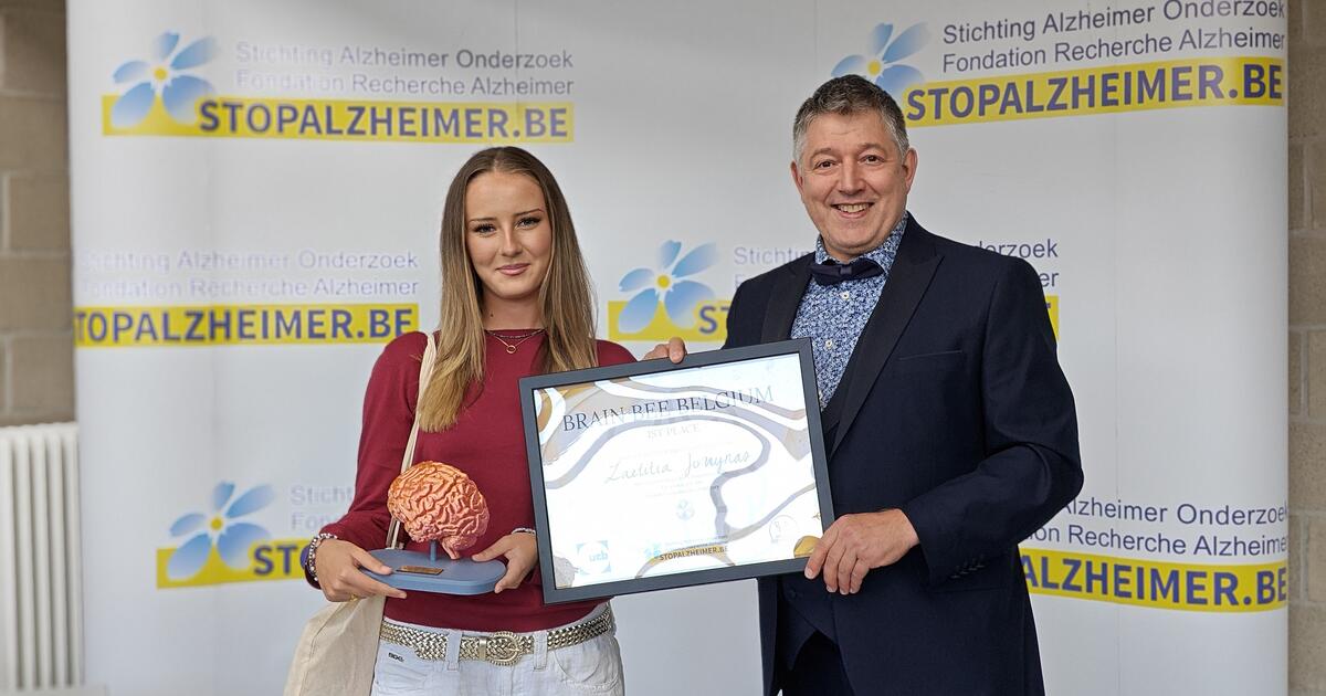 Laetitia Jonynas is vandaag in Antwerpen gekroond tot de allereerste winnaar van de Brain Bee Belgium, een nieuwe nationale wetenschapswedstrijd voor jongeren tussen 13 en 18 jaar met een passie voor het brein. 