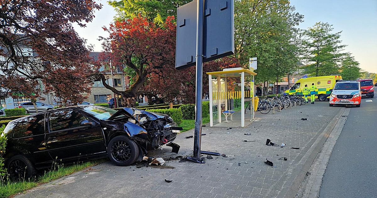 Ongeval Astridplein Grobbendonk : drugs