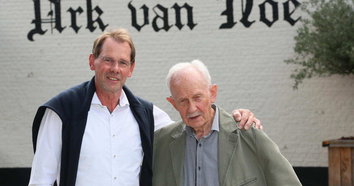 Wim en Gust Liekens aan de Ark van Noë (2020)