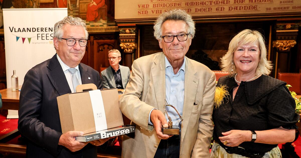 Foto uitreiking GSCU 2026 aan Johan Verminnen - Brugge