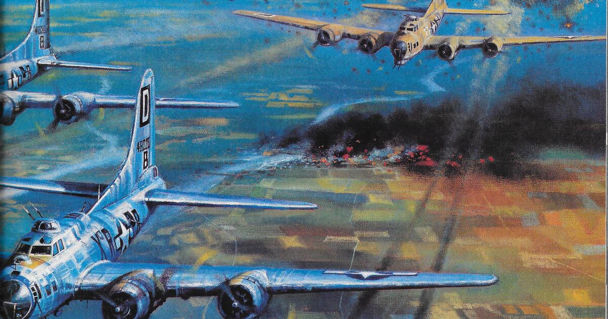 B-17 bommenwerper Bloody Hundreth