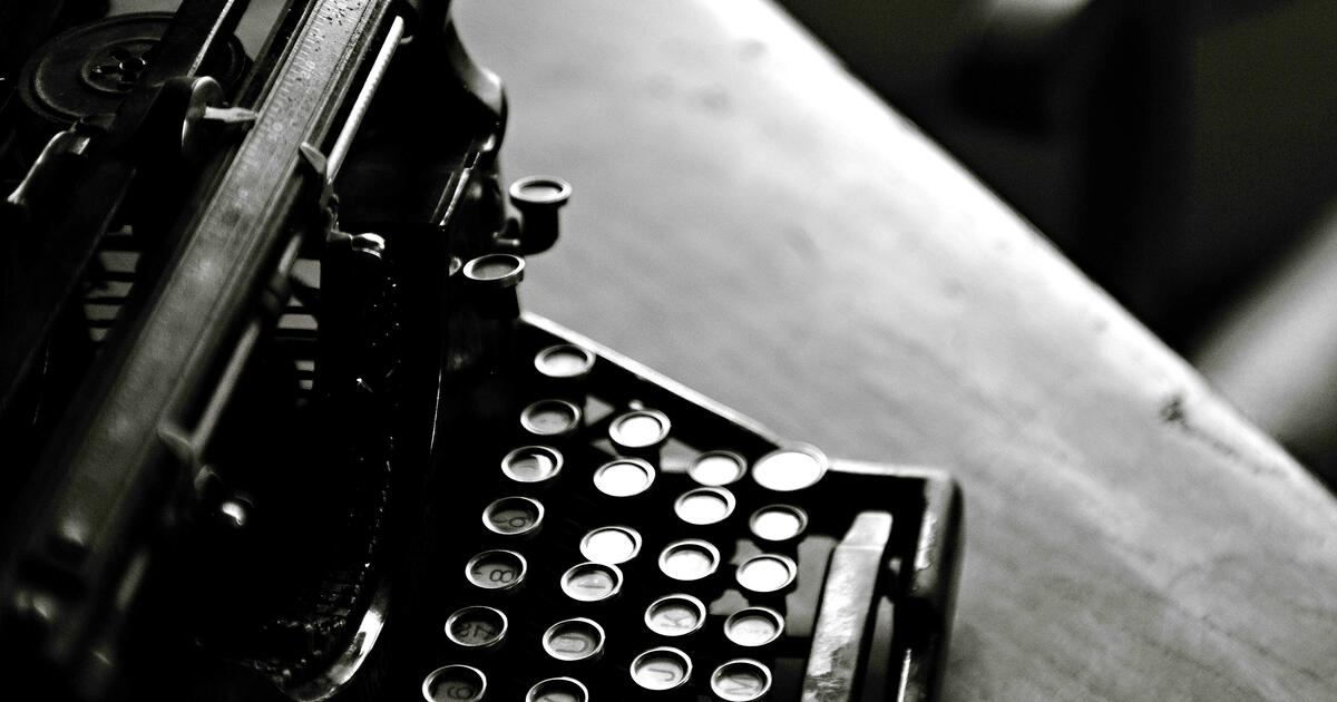 typmachine oud pexels foto dave garcia