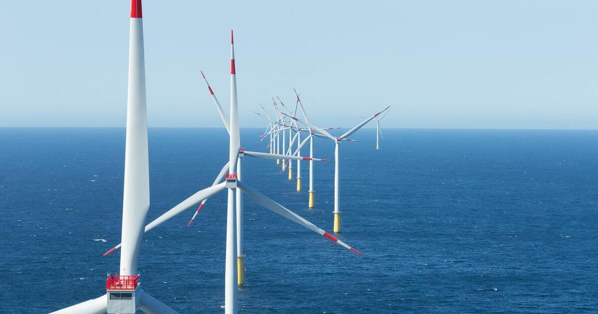 Noordzee windmolenpark